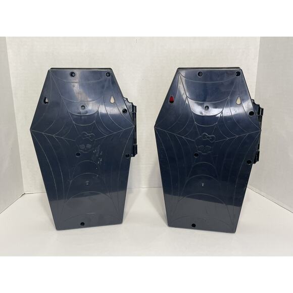 Monster High Coffin Hanging Doll Case Lot of 2 Set Bundle - Picture 6 of 6